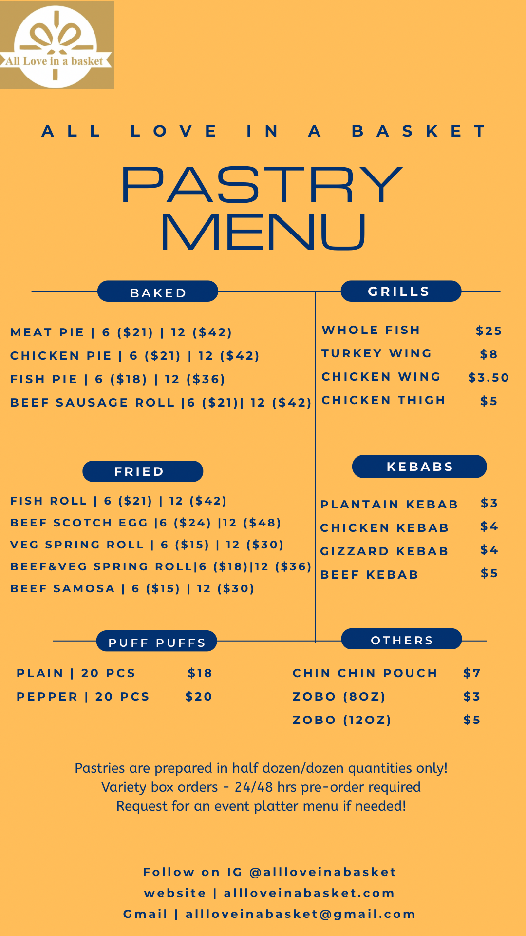 Price List 1